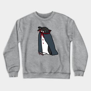 Halloween Horror Vampire Penguin Crewneck Sweatshirt